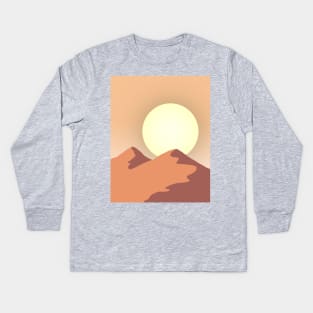 Sand Dunes Kids Long Sleeve T-Shirt